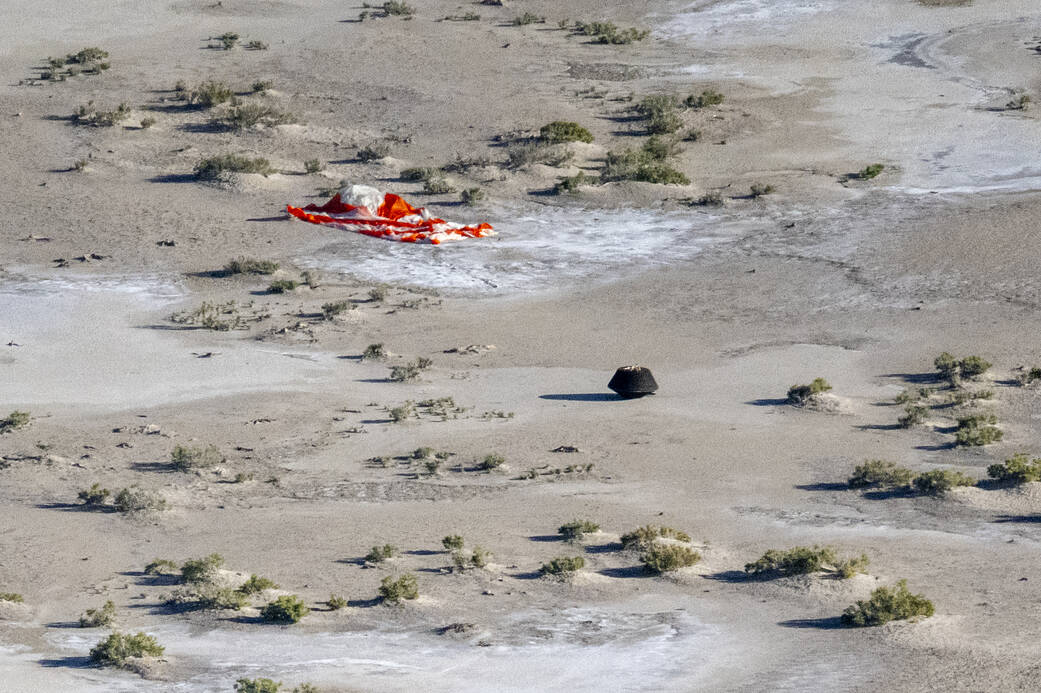 NASA Bennu Sample Return Historic Landing In Utah Desert Image Credit NASA